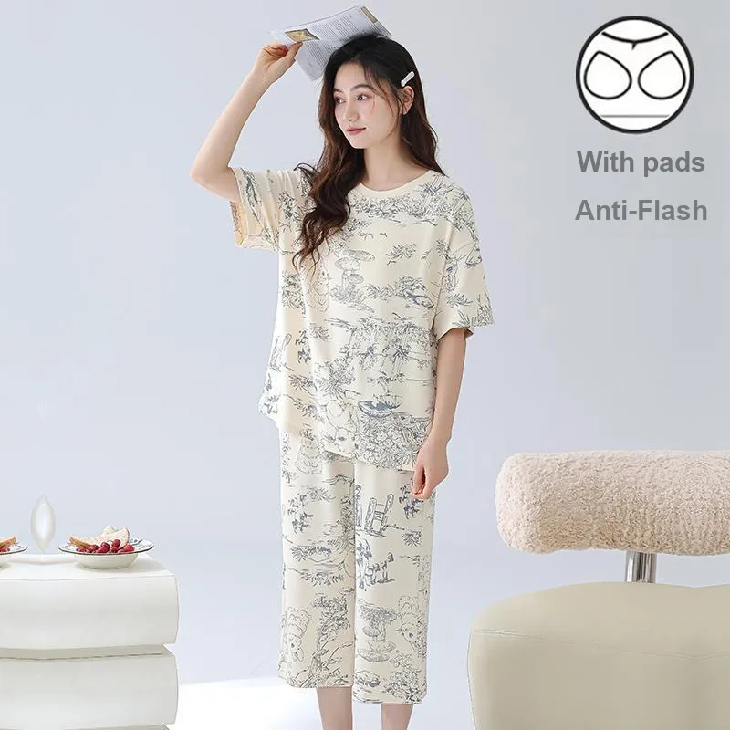GOSO Pajama Set Women's Image Color-2