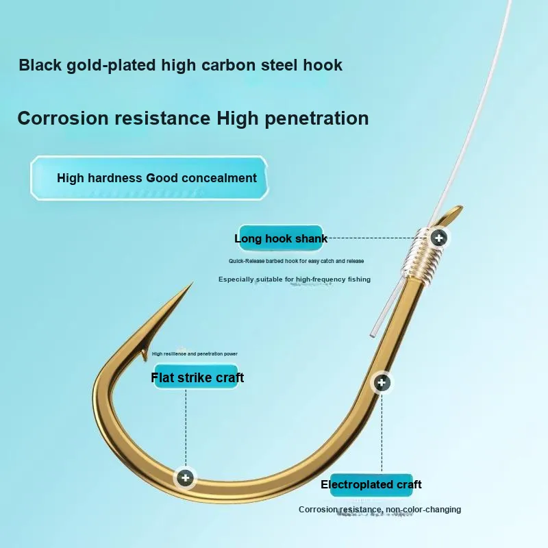 Jiadiaoni Fish Hook Barbed Hook-3