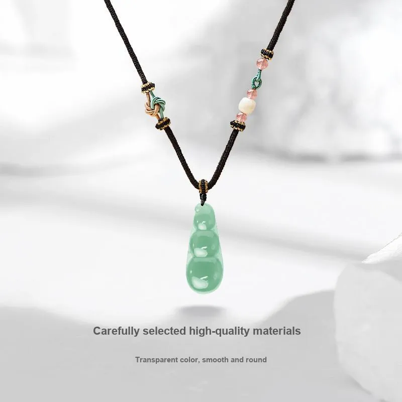 JUICY GRAPE African Emerald Necklaces Unisex-2