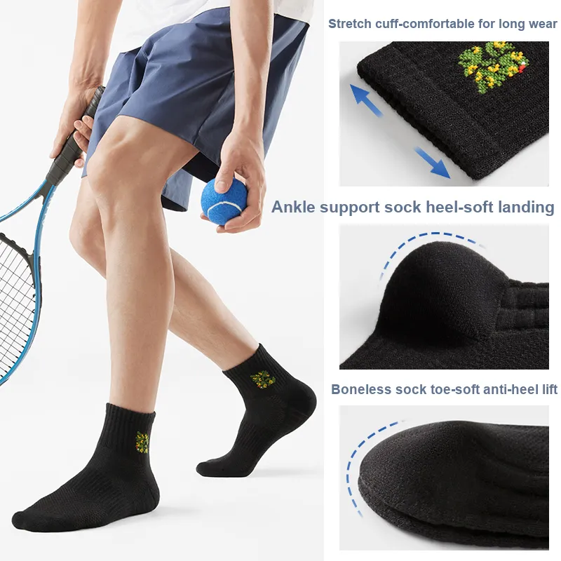 HLA Ankle Socks Unisex Box 4 Pack-1