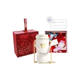 [Rose Box-Romantic Red]White Luxury Gold