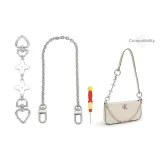 Four-Leaf Clover Extender Chain+Decorative Chain+Includes Screwdriver