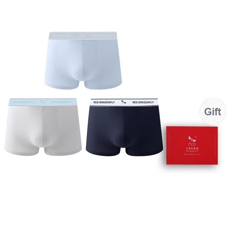 RED DRAGONFLY Cotton Panties Men's Box 3 Pack-0