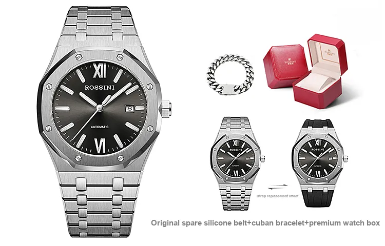 ROSSINI Men Enlightenment Collection Watch-12