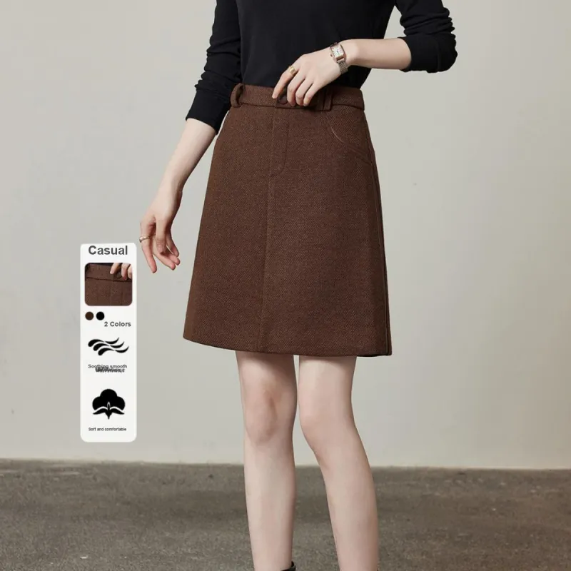 Hang Yi Court Casual Short Skirts Women's-2