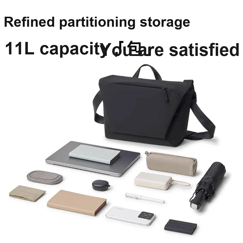 MI Polyester Crossbody Bag Unisex-7