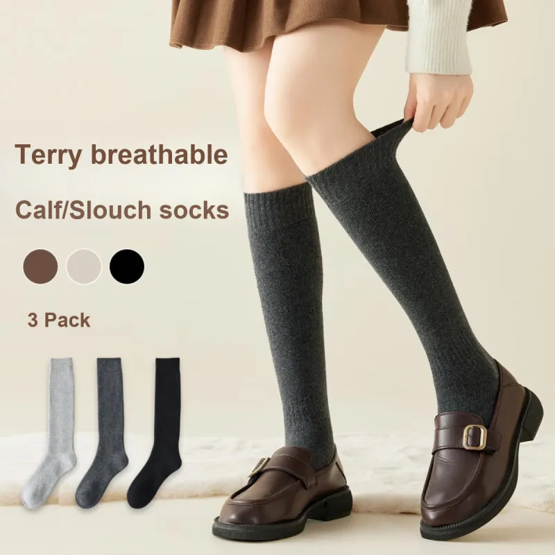 Ordifen Knee High Socks Women's 3 Pack-1