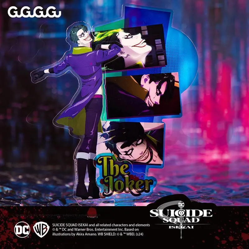 GuGuGuGu SUICIDE SQUAD ISEKAI Anime DC Merchandise Harley Quinn Edition The Joker Edition Acrylic Stands-3