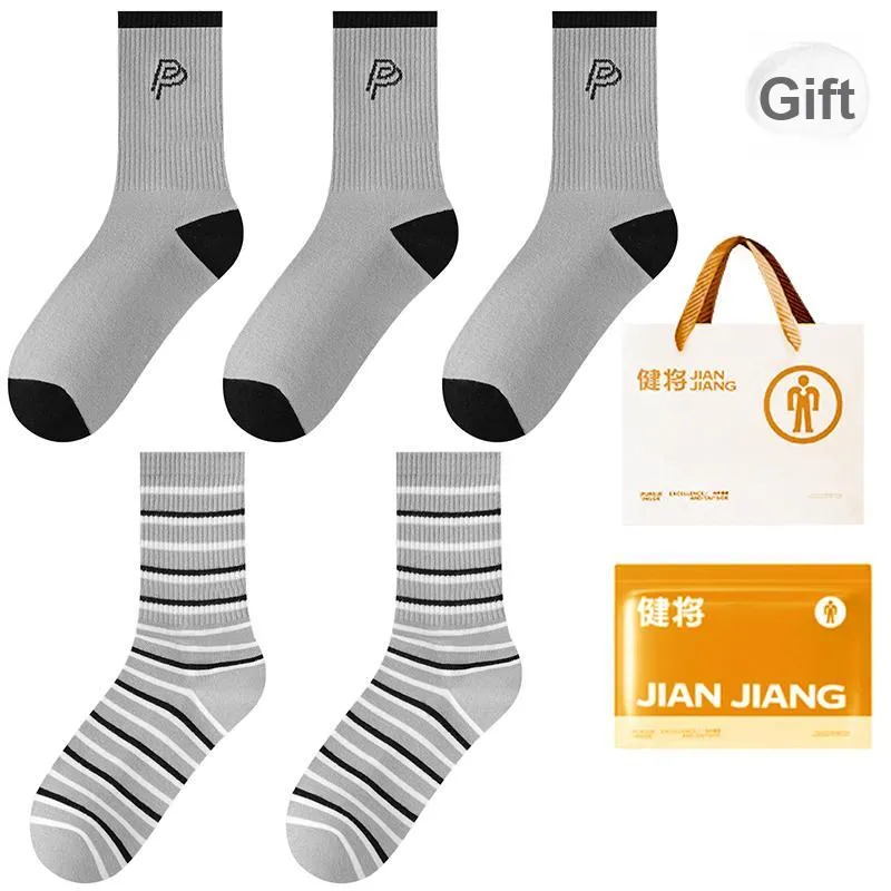 Master Mid Calf Socks Men's Box 5 Pack-25