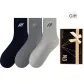 Navy Blue, Dark Gray, Light Gray (3 Pack)