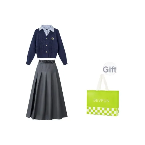 7 SEVFUN Женские Комплекты с юбкой