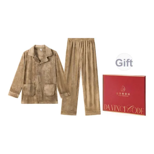 DAFENQIMIMA Верблюжий цвет Мужские Подарочные Наборы Пижам