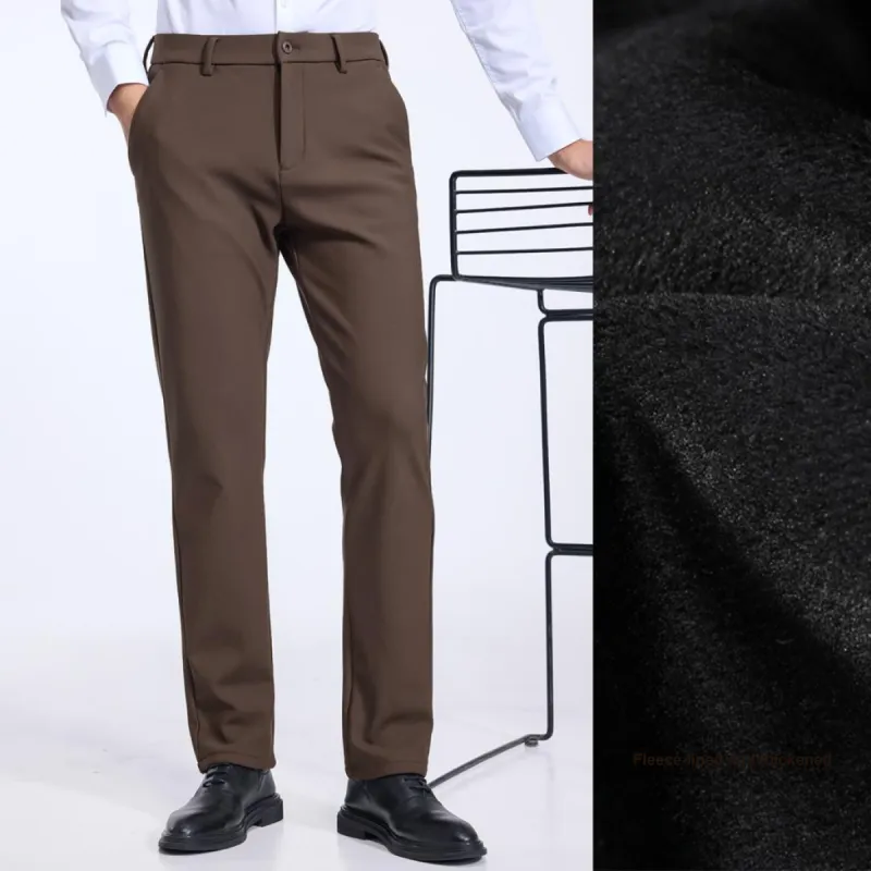 Red bean Suit Trousers Men-15
