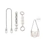 Decorative Chain+Pearl Extender Chain+Pig Nose Extender Chain