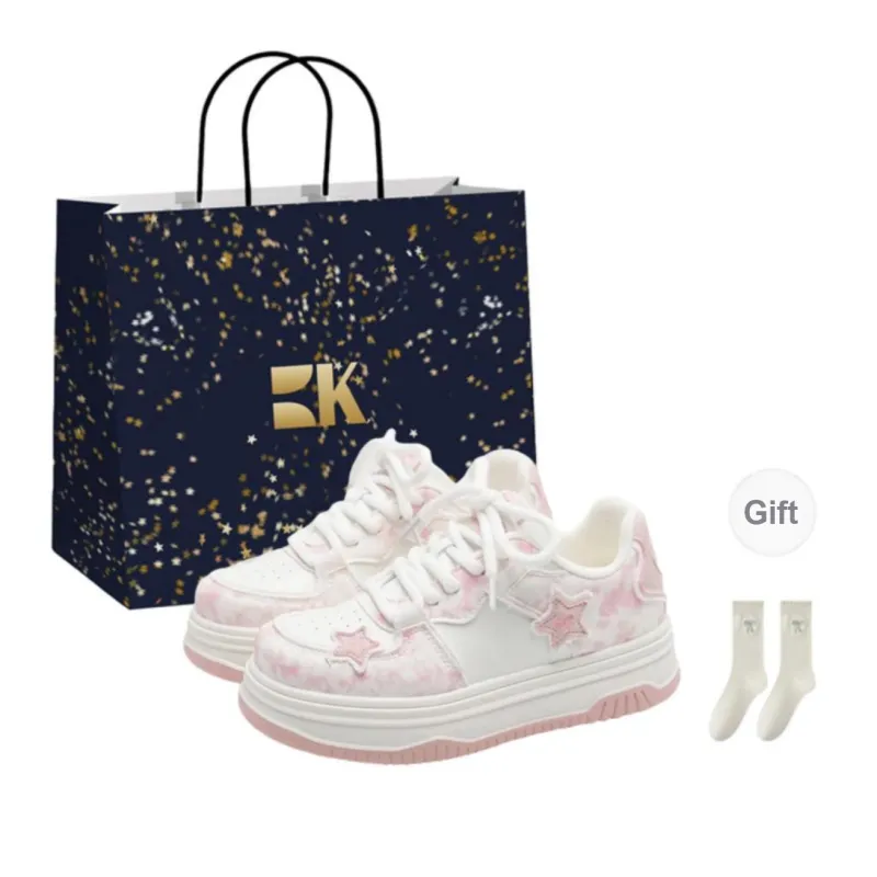 Boldi Kuki Anti Slip Wear Resistant Low Top Skateboard Shoes Women's Shopping Bag-2