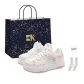 Pink (Shopping Bag-Comes with Socks)