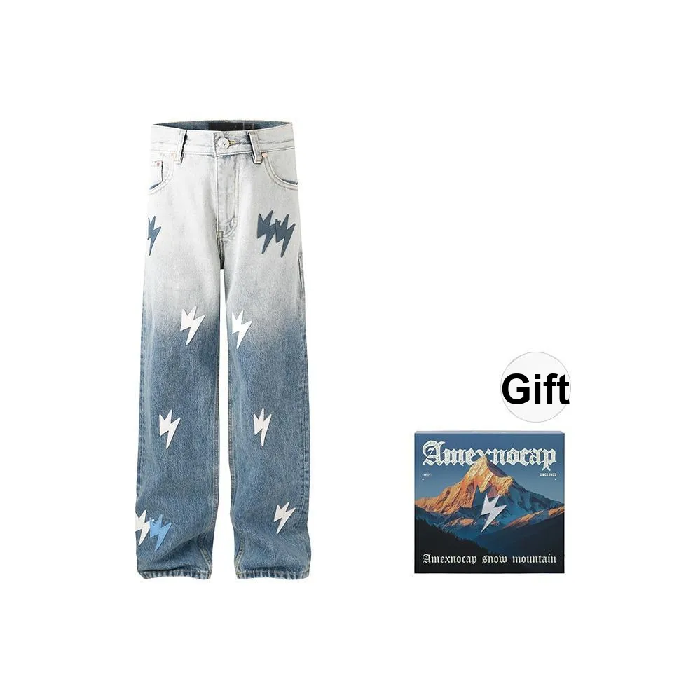 Amexnocap Jeans Unisex Ice Blue