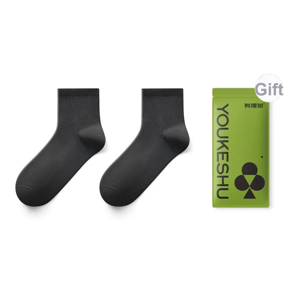 YOUKESHU Men's Mid Calf Socks
