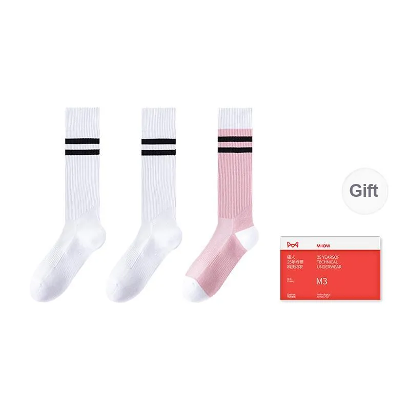 MIIOW Trend Party Series Mid Calf Socks Women's Shopping Bag Combo Set-4