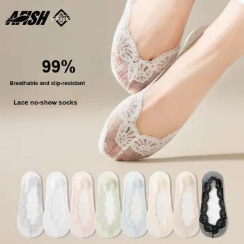 AFISH No Show Socks Women's Shopping Bag 5 Pack