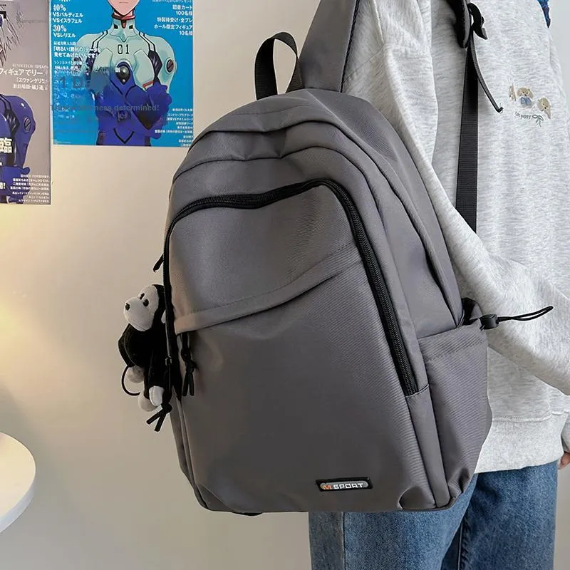 Parker Bear Nylon Backpack Regular Unisex Multicolor-13