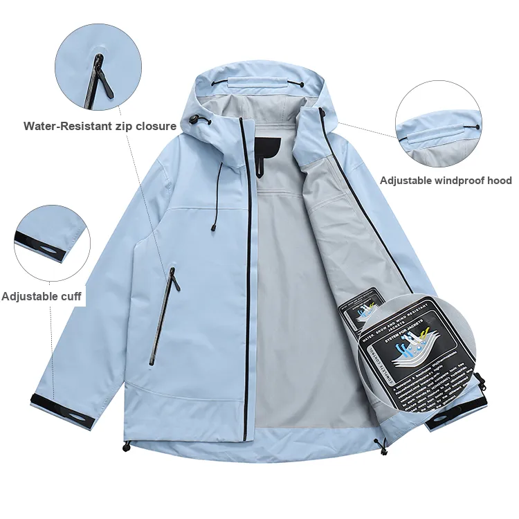 LIVINGTOWN Windbreaker Jacket Unisex-5