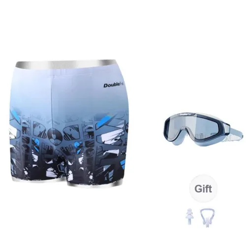 DOUBLEFISH Swimming Sets Polyester Elastane Beach Snorkeling Swimming Pool Men's
