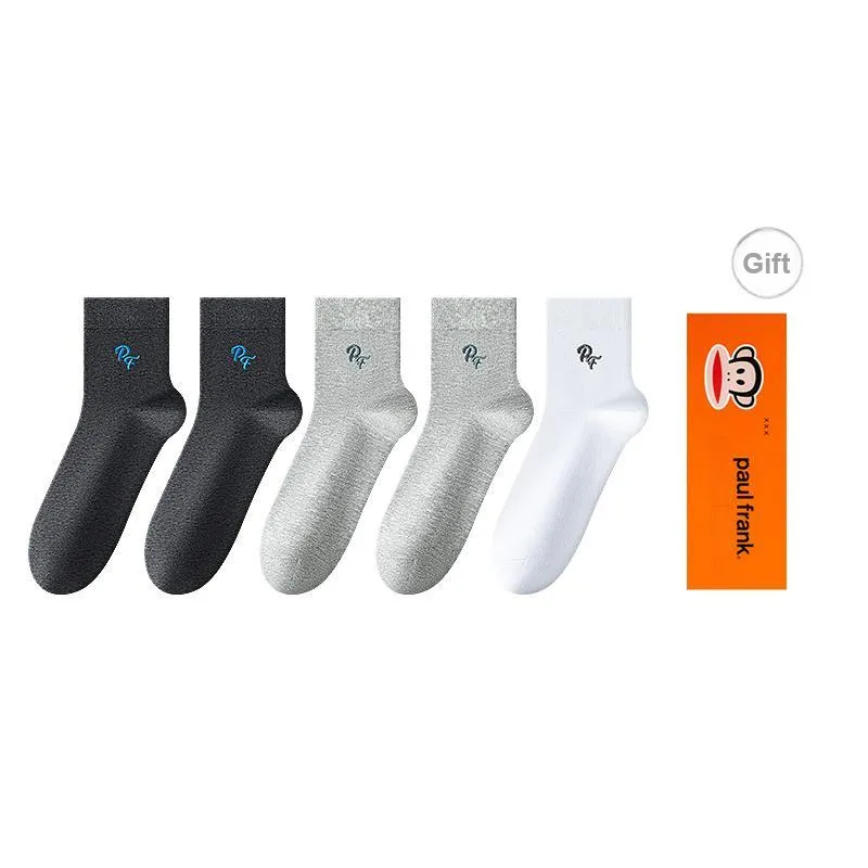 PAUL FRANK Mid Calf Socks Men's Box 5 Pack-21