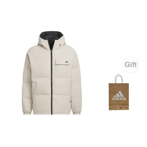 Adidas Down Jackets Men Off White