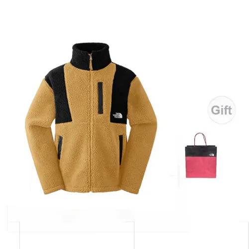 THE NORTH FACE Velvet Jackets Men Yellow Gift Bag