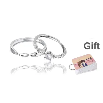 MAGICPOLE Sterling Silver Rings Unisex Confession Anniversary Gift