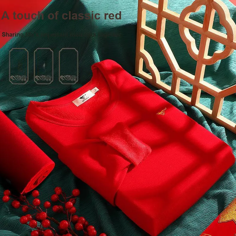 SEPTWOLVES Thermal Set Men's Red-1