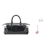 클래식 블랙 톱 그레인 라바 오일 왁스 소가죽