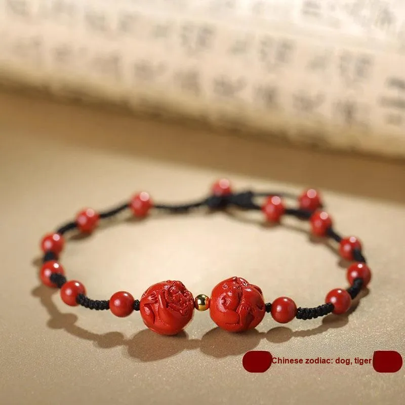 Sima Is Ethereal Reconstructed Cinnabar Anklets Unisex-7