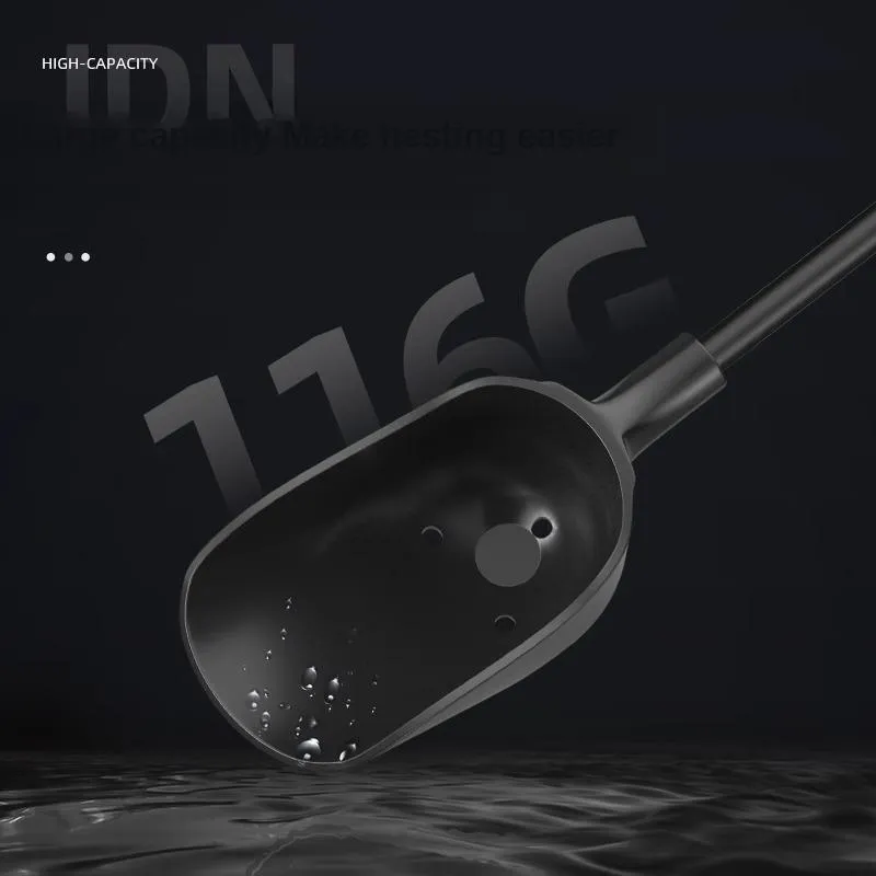 Jiadiaoni Black Nest Spoon Fishing Glass Fiber Reinforced Plastic, Rubber-2