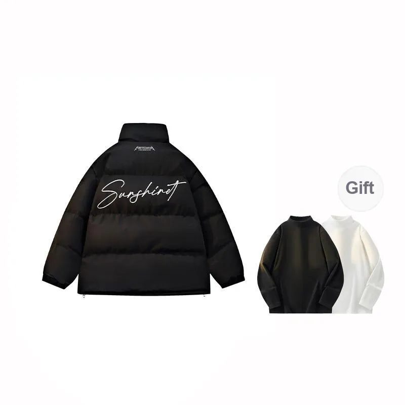 YAYA Down Jacket Unisex Pink White-22