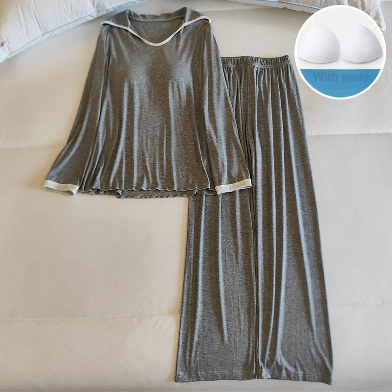 Sleeping Beauty Pajama Set Women's Light Gray-1