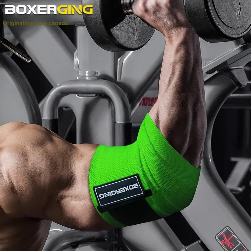 BOXERGING Elbow Pads Breathable Protective SML Cotton Polyester Elastane Blend Material Unisex-2