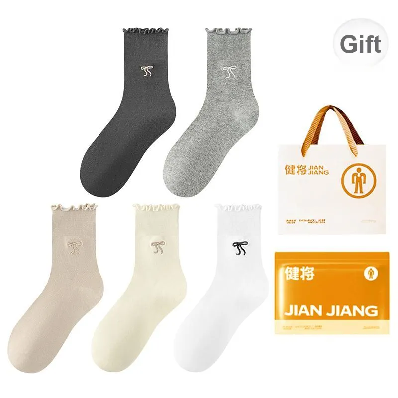 Master Mid Calf Socks Women's Box 5 Pack-35