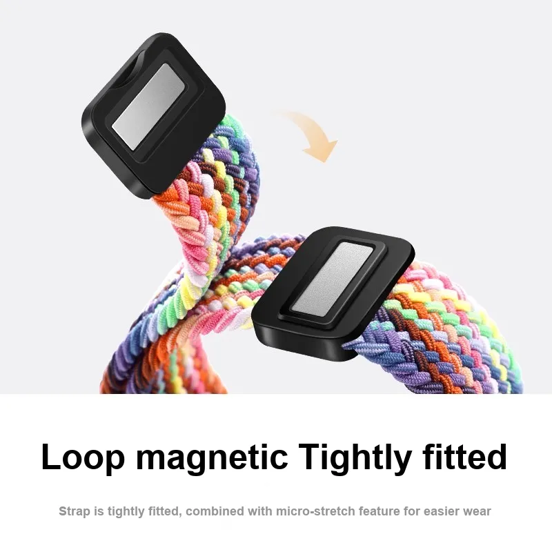 CICHENGGU Watch Band Apple Compatibility 253MM Nylon Material-4