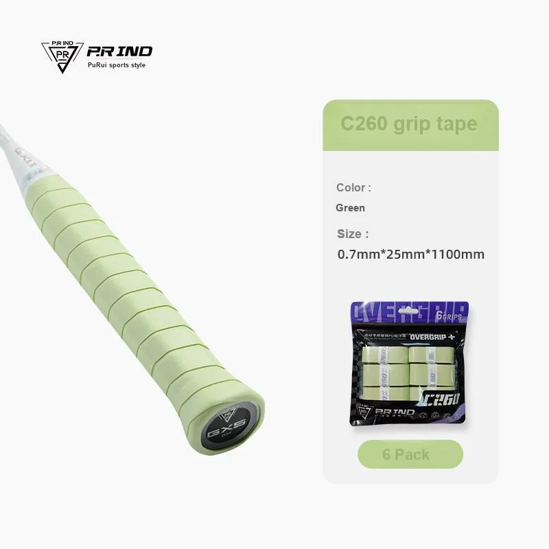 P.R IND Badminton Grip Tape Yellow Thin-7