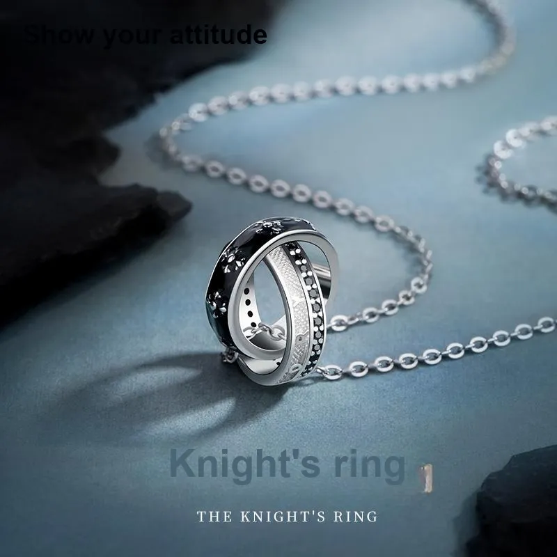 MOLADY S925 Silver Necklaces Men's-2