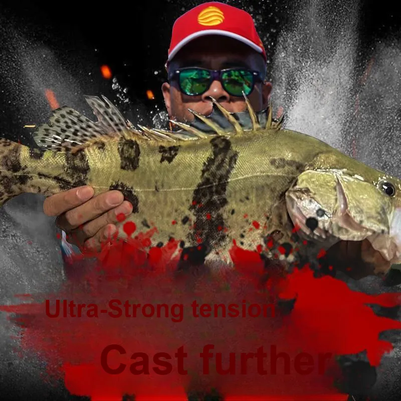 Dragon King Of The Sea Fish Line Main Line Lure Line Anti Bite Line PE Thread 12 Strand Dyneema 150m Fishing Line-2