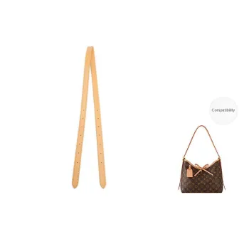 Cow Leather Bag Strap Accessories Combo Bag Conversion Liner Shoulder Strap Women's Beeswax Color
