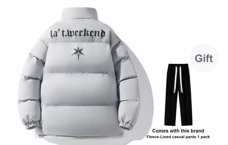LA'T.WEEKEND Puffer Jacket Unisex-123