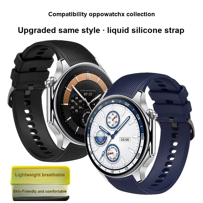Miss Wrist OPPO Compatibility Watch Band 198mm Silicone Material-3