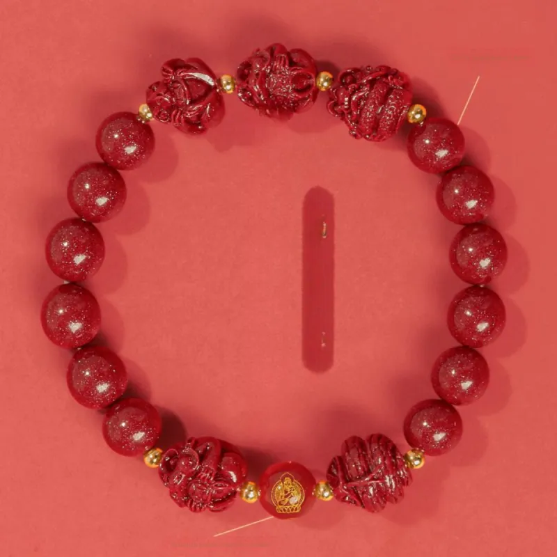 HELA DE HAI Cinnabar Bracelets Unisex-49
