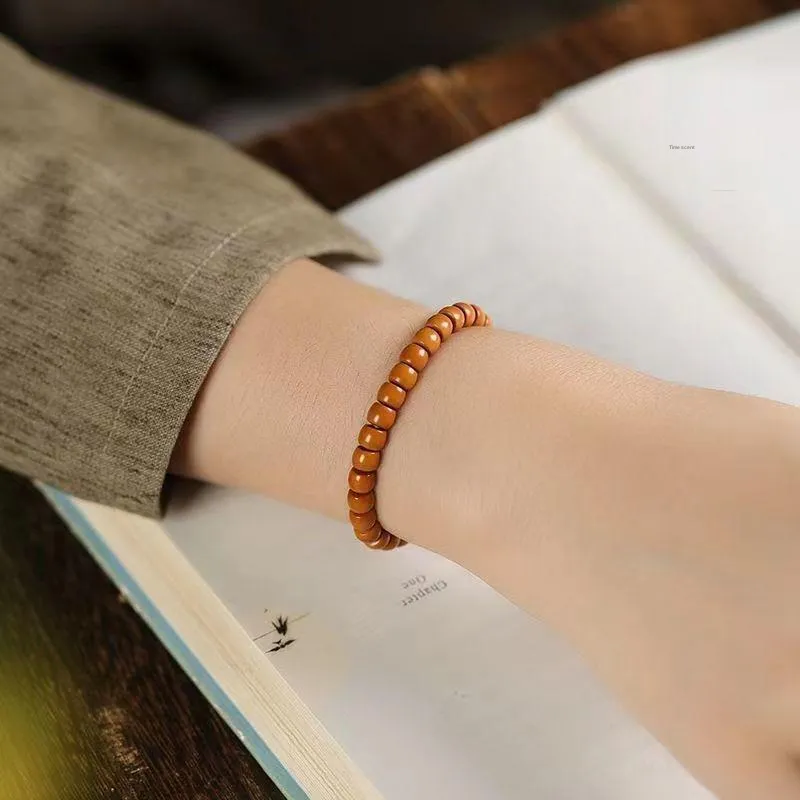 JIUHUASHAN Olive Pit Bracelets Unisex-1