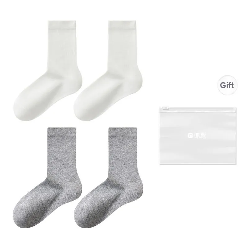 Temooues Mid-Calf Socks Women's Combo Set-9