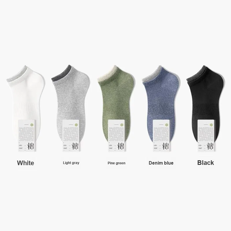 B&C.Room Ankle Socks Men's 5 Pack-9